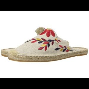 Soludos Embroidered Mules 5.5